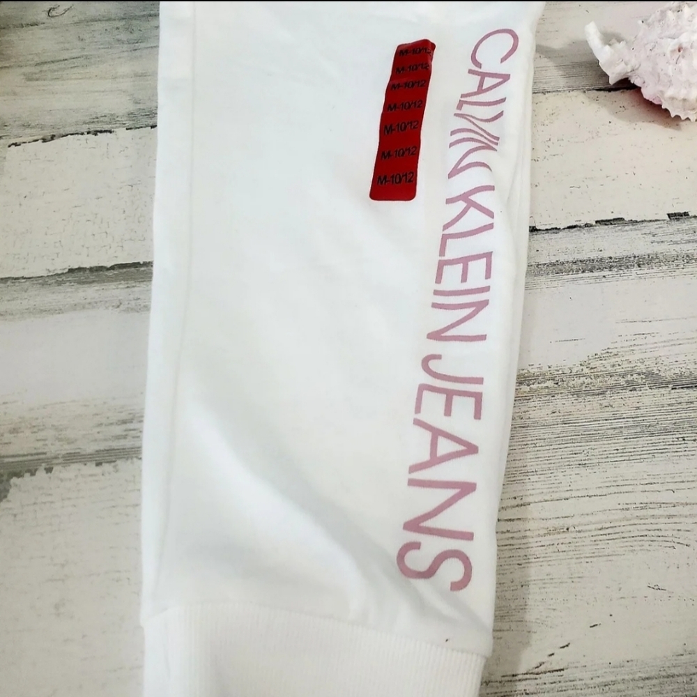NWT Calvin Klein Big Girls Sweatpants Joggers - Picture 3 of 8